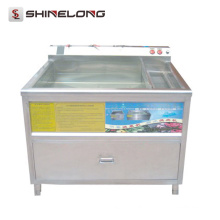 Shinelong Guangzhou 160L Ozone Ultrasonic Fruits Vegetables Washer